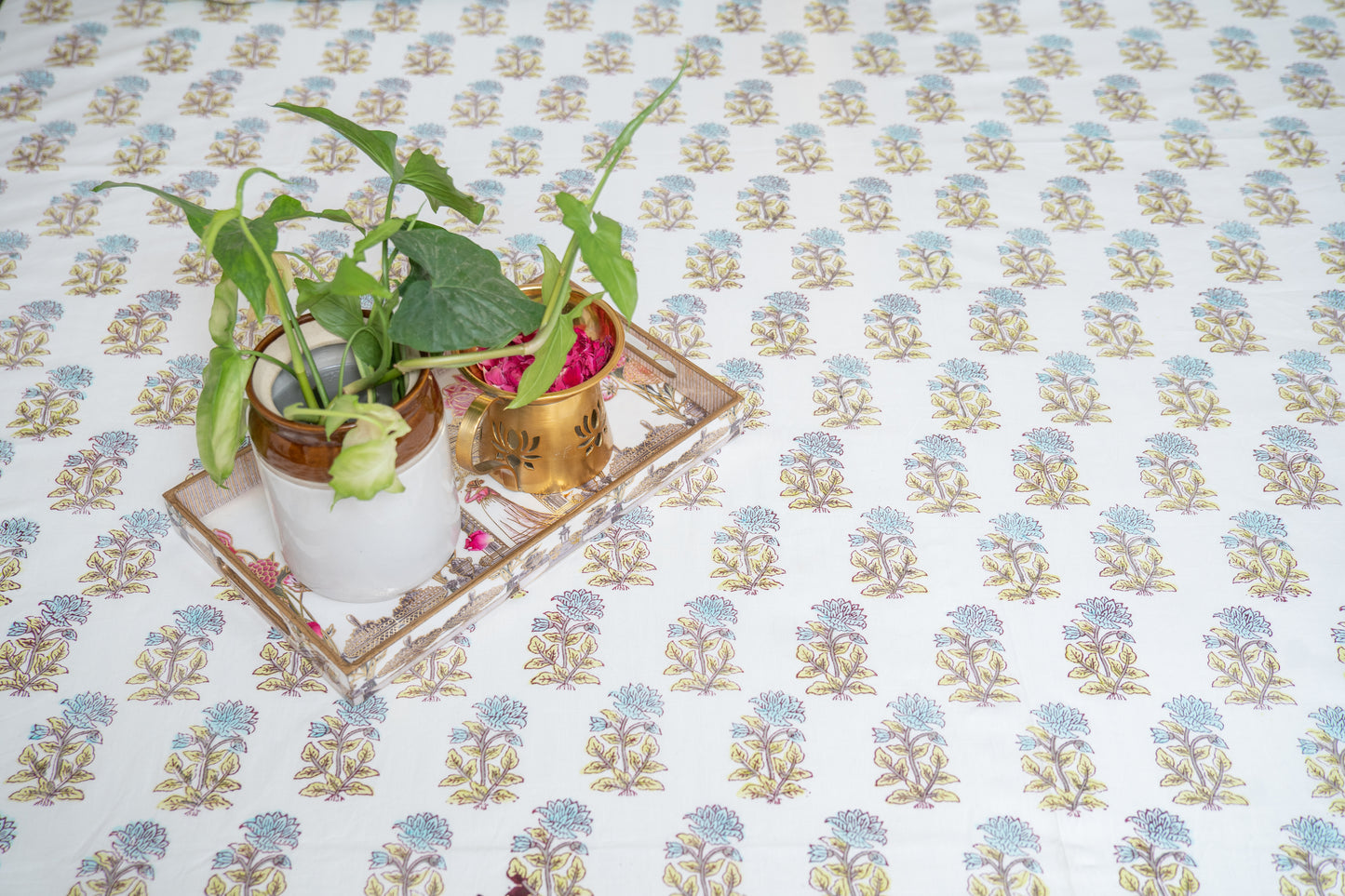 CALMTREE [PERCALE BEDSHEET]