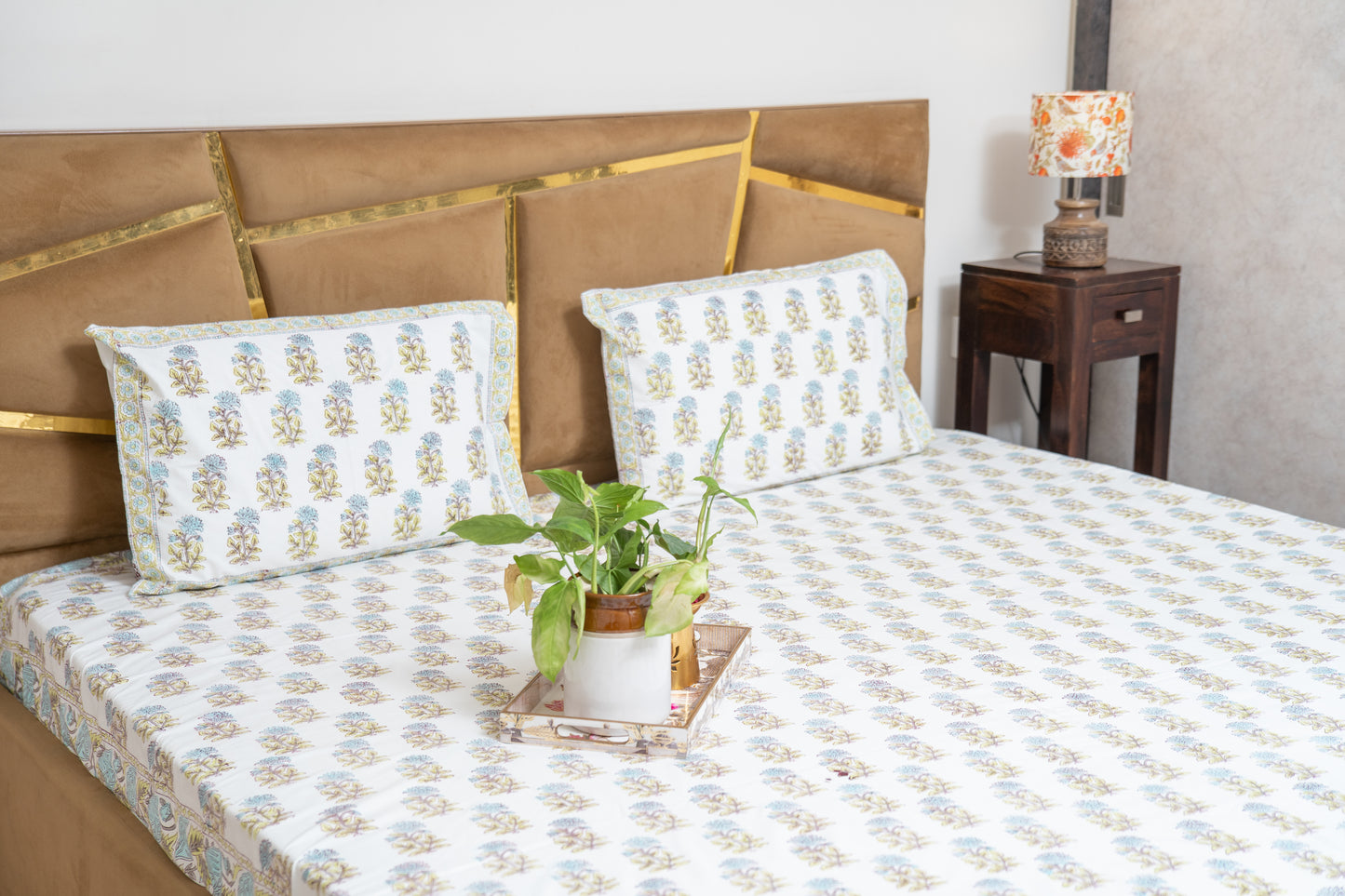 CALMTREE [PERCALE BEDSHEET]