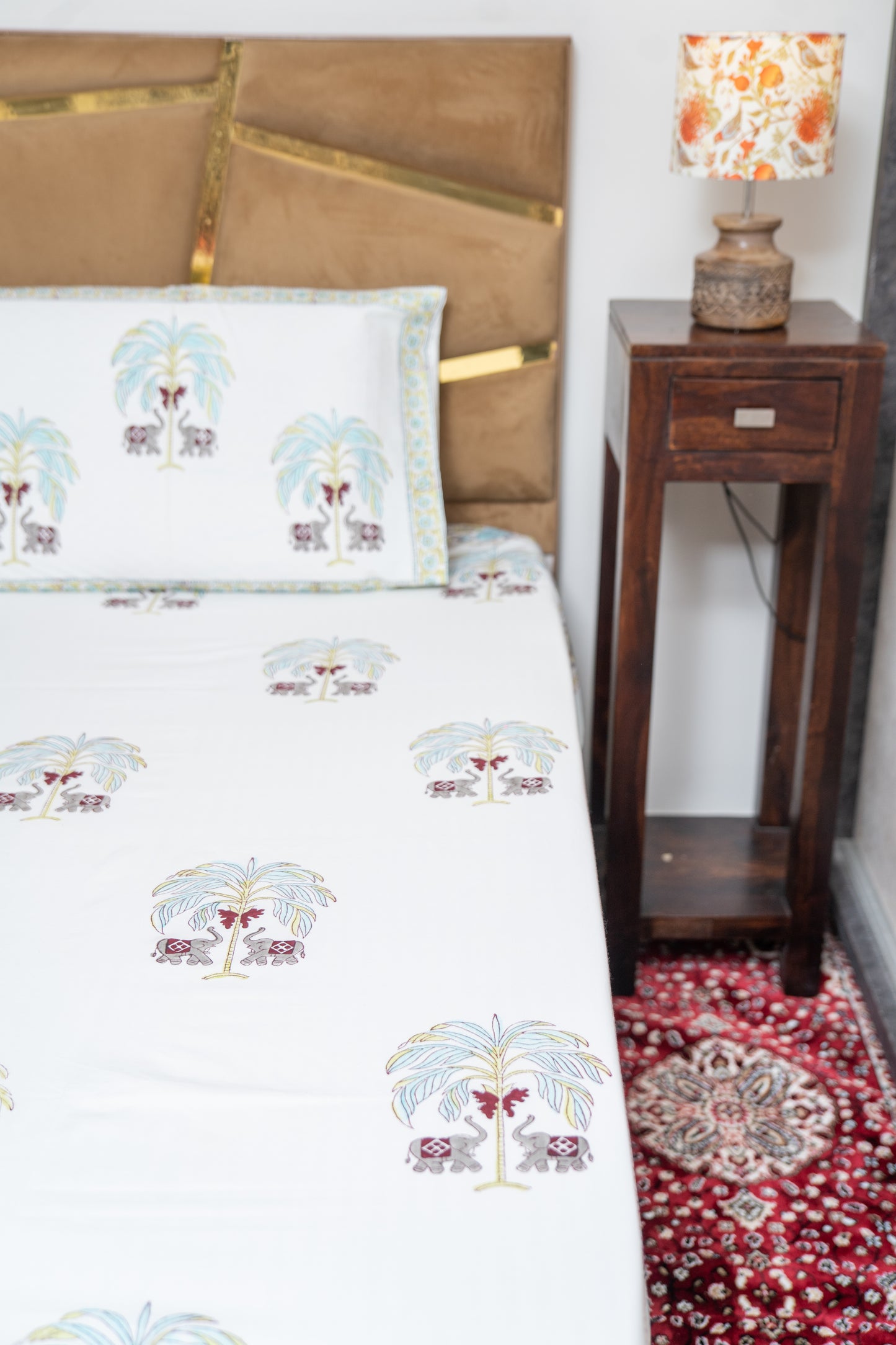 ELE PALM [PARCALE BEDSHEET]
