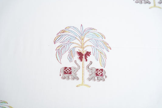 ELE PALM [PARCALE BEDSHEET]