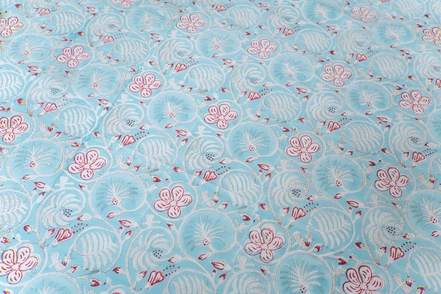 BLUEWHIRL [ PARCLE BEDSHEET]