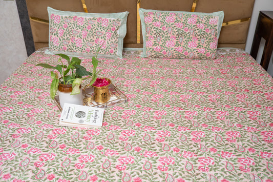 BLUSH [PARCLE BEDSHEET]