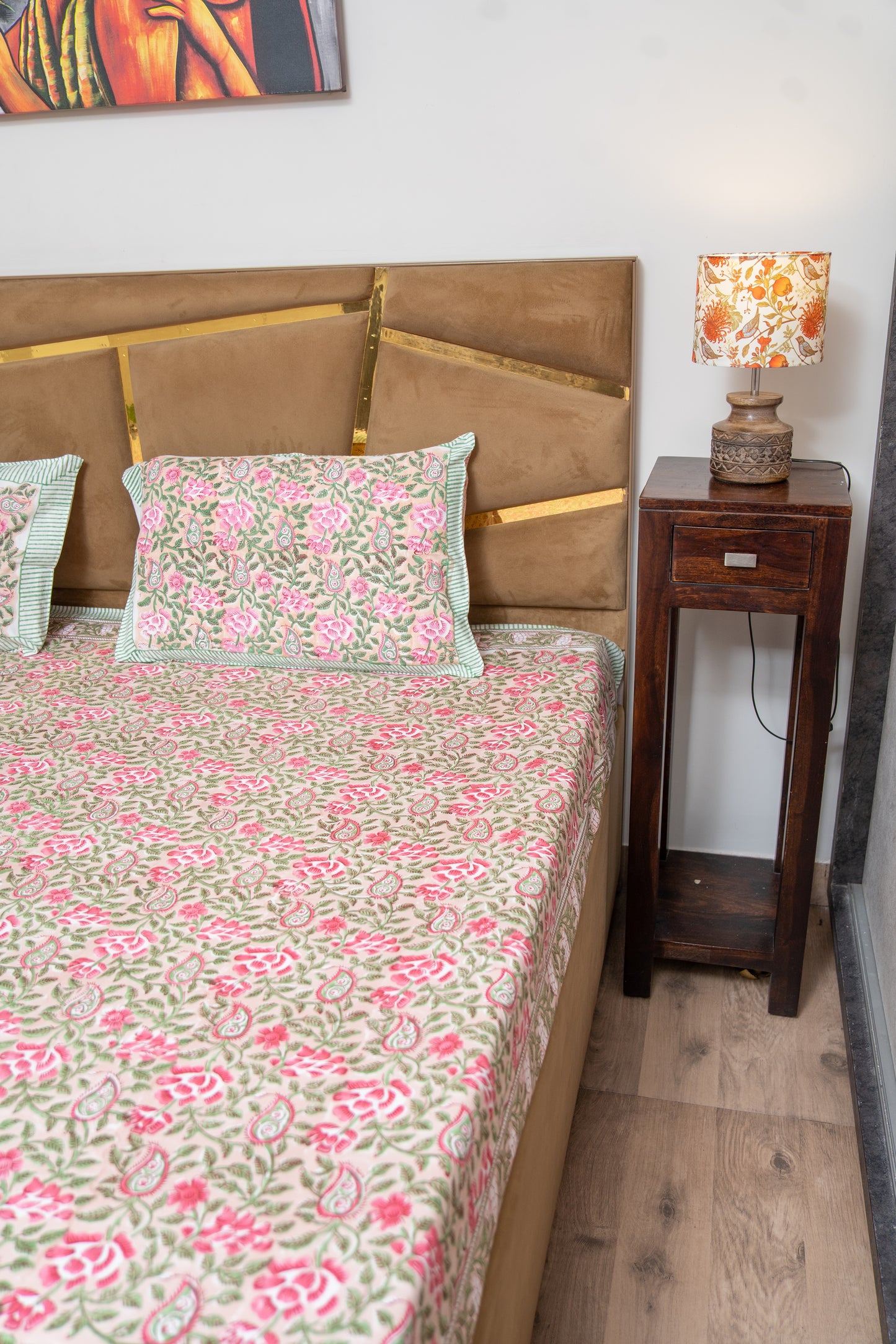 BLUSH [PARCLE BEDSHEET]