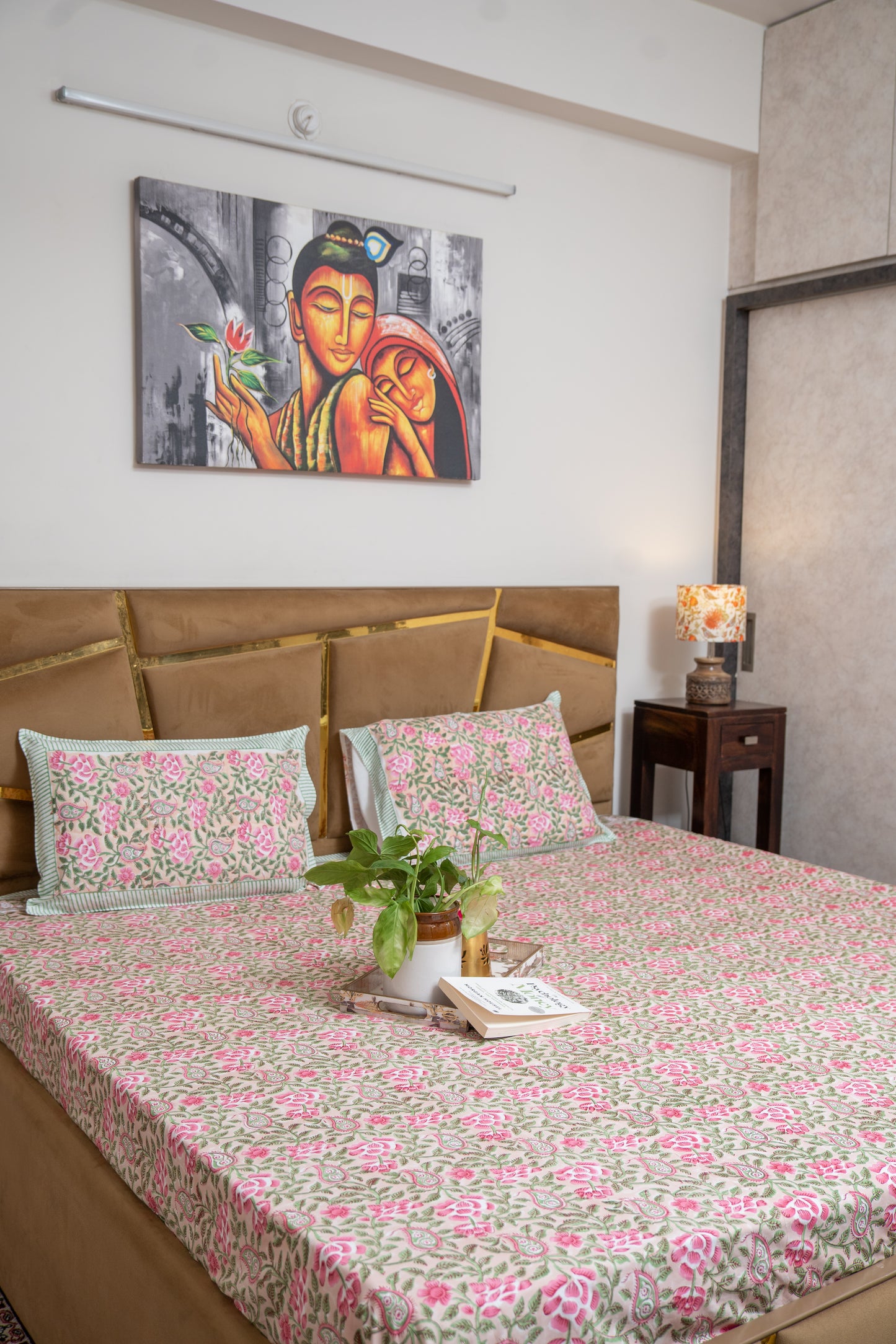 BLUSH [PARCLE BEDSHEET]