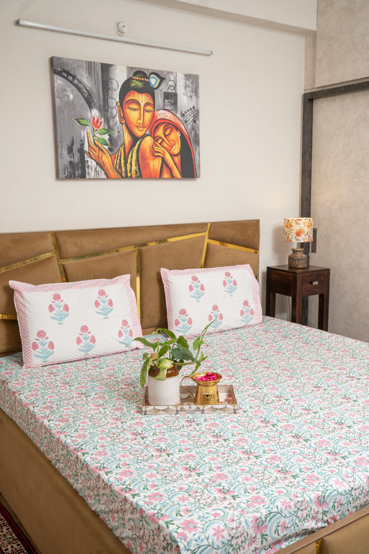 BLUSHORA[PARCALE BEDSHEET]