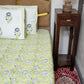 GREEN FLORAL2 [PARCALE BEDSHEET]