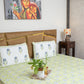 GREEN FLORAL2 [PARCALE BEDSHEET]