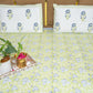 GREEN FLORAL2 [PARCALE BEDSHEET]