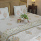 GOLDEN GARDENIA [PERCALE BEDSHEET]