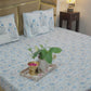CERULEAN BLOSOOM [PARCALE BEDSHEET]