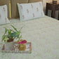 GREEN FLORAL [PARCALE BEDSHEET]